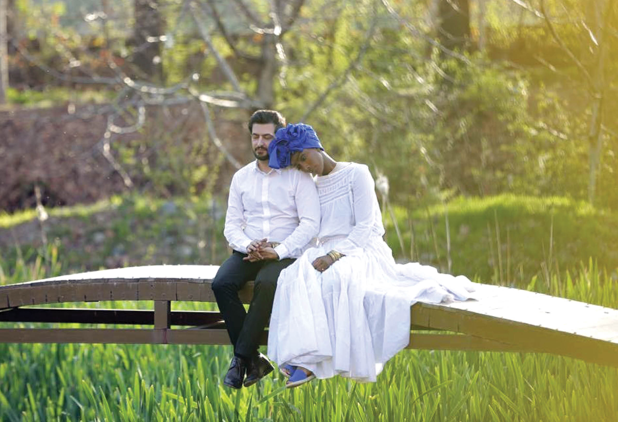 پسر ایرانی که با دختر یک ملکه قبیله آفریقایی ازدواج کرده +تصاویر