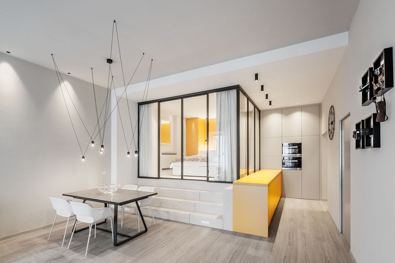 ایده هایی بزرگ برای طراحی داخلی آپارتمانی کوچک