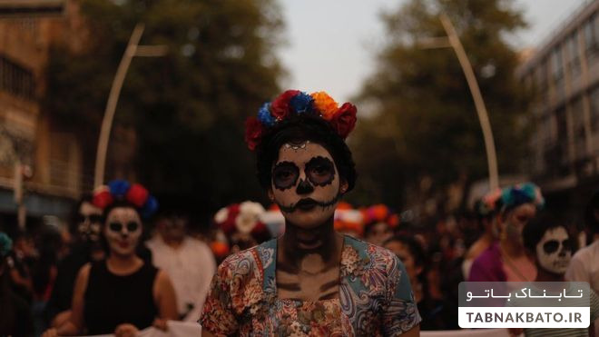 برگزاری جشنواره رنگارنگ مردگان در مکزیک