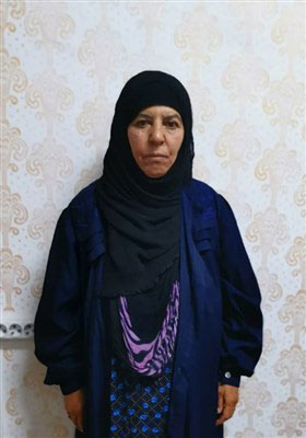 تصاویرِ همسر و خواهر البغدادی بعد از دستگیری
