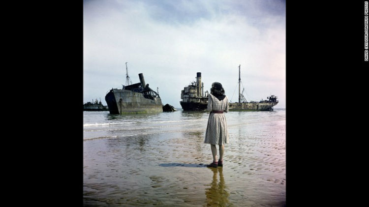 عکس های رنگی و کمتر دیده شده از اروپا پس از جنگ جهانی دوم