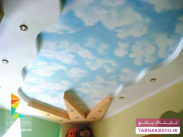 تزیینات جالب و دیدنی سقف اتاق کودک