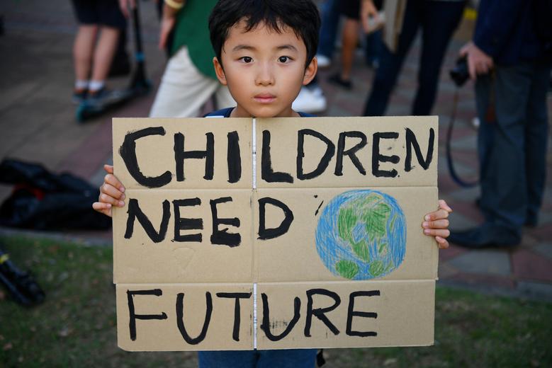 تظاهرات جهانی علیه تغییرات آب و هوایی