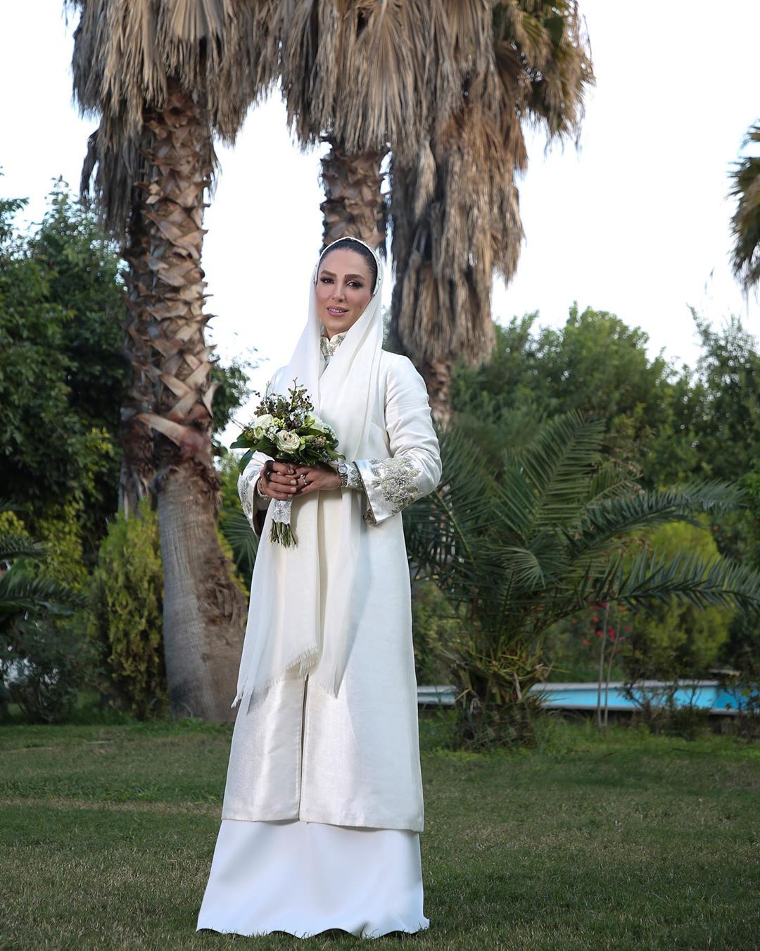 عکس های مراسم عروسی سوگل طهماسبی در طبیعت