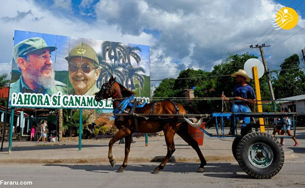 کمبود سوخت در کوبا؛ مردم اسب‌سوار شدند