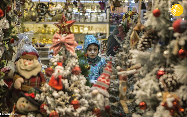 حال و هوای تهران در آستانه کریسمس+عکس