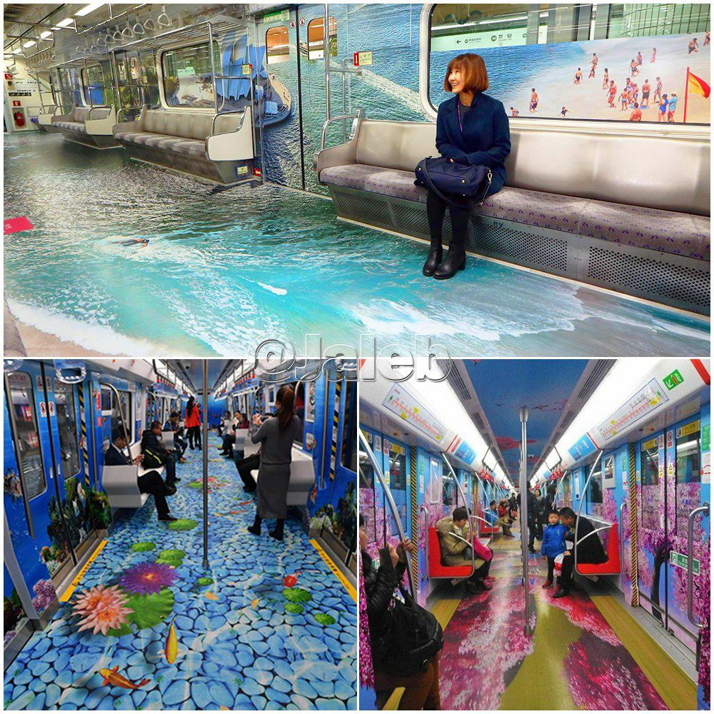 ایستگاه های متروی جذاب در کره جنوبی+‌ عکس