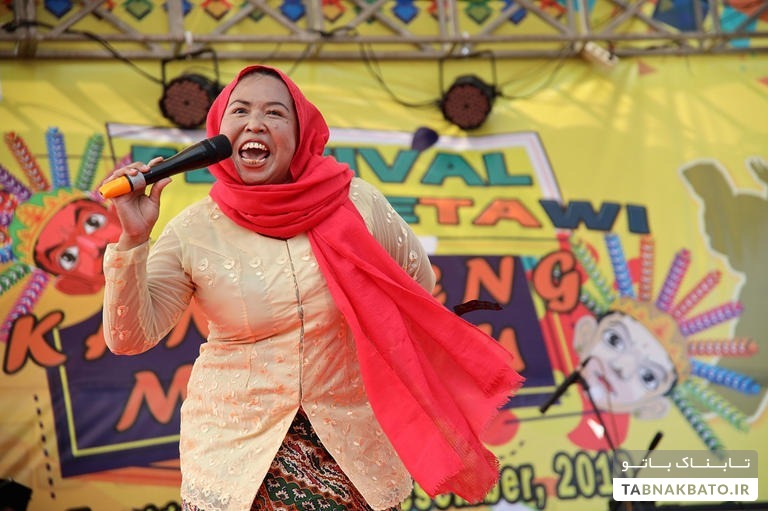 عجیب‌ترین مسابقه ویژه زنان خانه‌دار در اندونزی