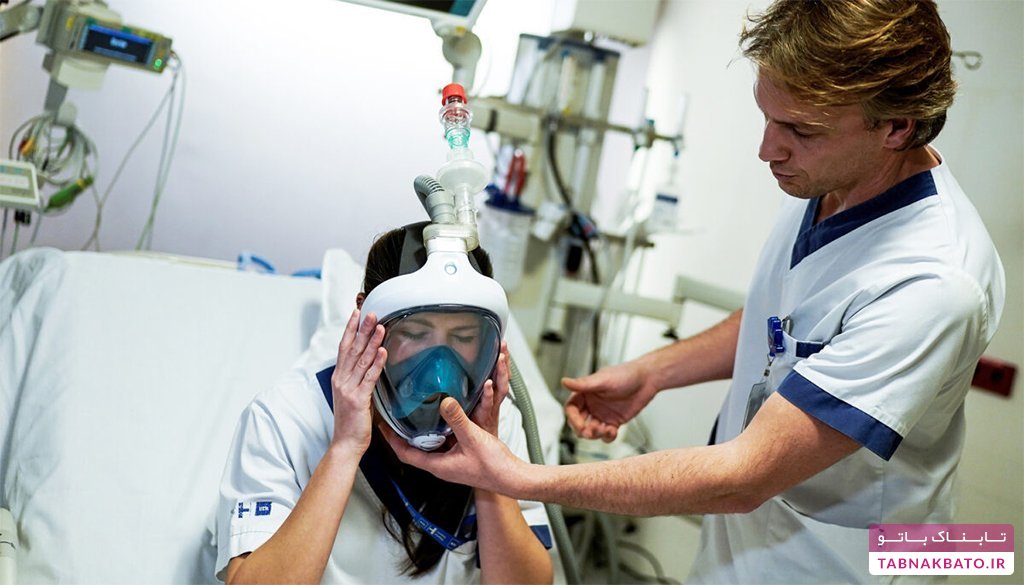 کمبود تجهیزات پزشکیدر ایتالیا  و تبدیل ماسک غواصی به ماسک اکسیژن