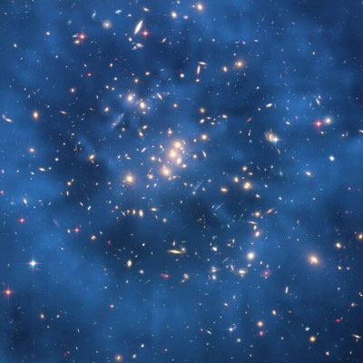 حلقه ماده تاریک در دست فضا+عکس