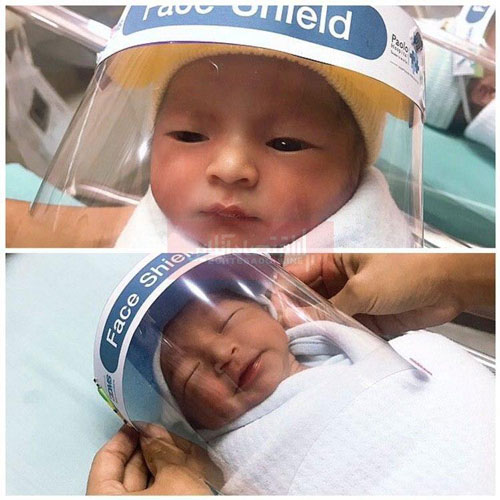 نوزادان تازه متولدشده در زمان همه‌گیریِ کرونا+عکس