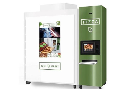 ماشینی که ۳ دقیقه‌ای پیتزا می‌پزد و می‌فروشد+عکس