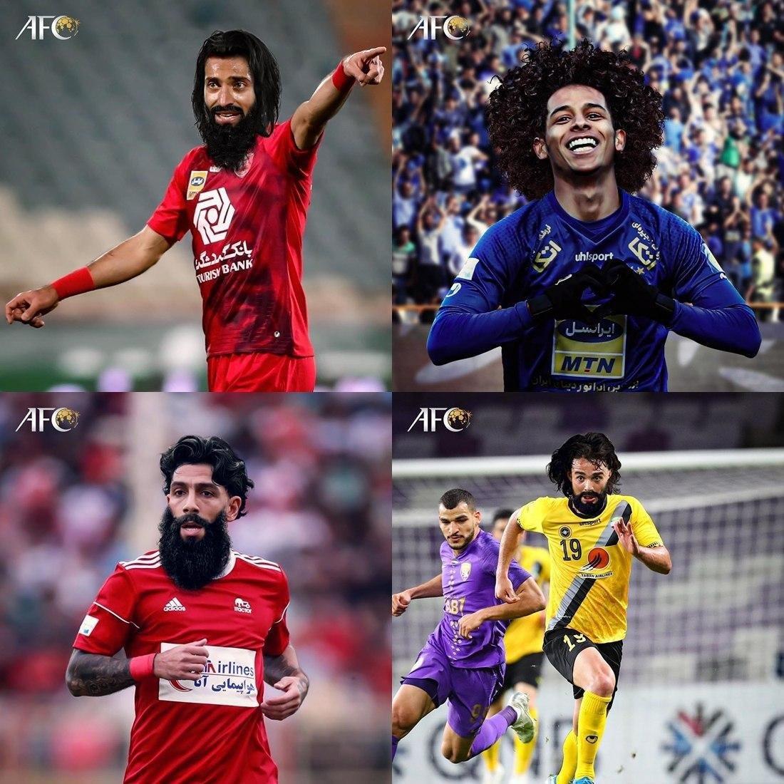چهره ستاره‌های فوتبال ایران پس از دوران قرنطینه +عکس