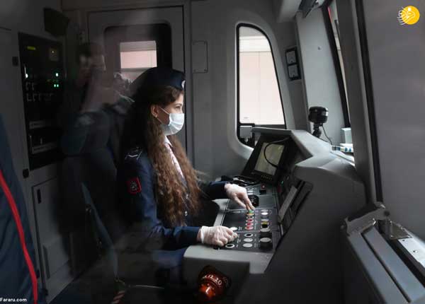اولین زنان راننده مترو در تاریخ روسیه +عکس
