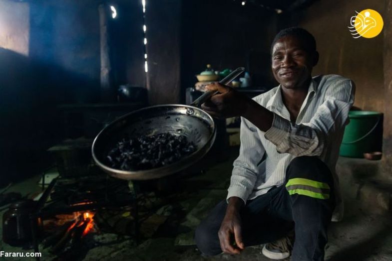 غذای مورد علاقه اهالی روستای زیمباوه +عکس