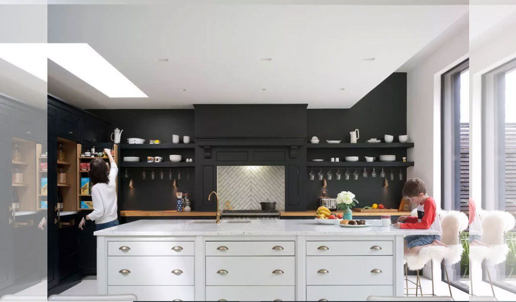 ۲۵ ایده برای طراحی آشپزخانه ای به رنگ سیاه