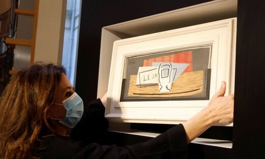 زن خوش‌شانس صاحب نقاشی یک‌میلیون یورویی شد