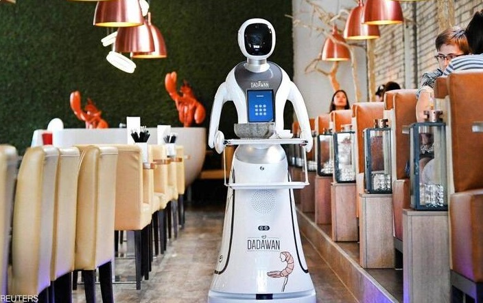 استفاده از ربات در رستوران هلندی +عکس