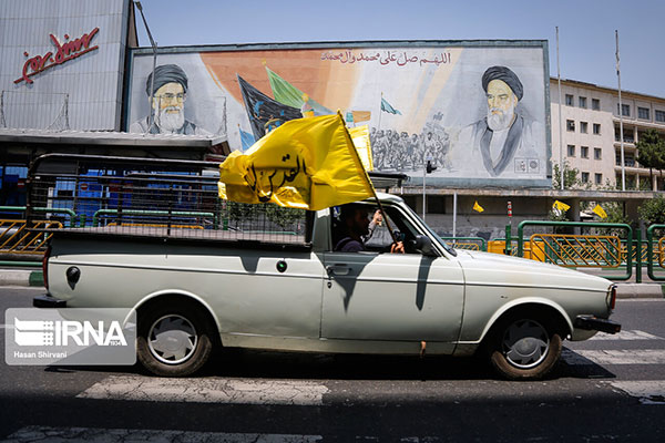 تصاویرِ برگزاری خودجوشِ مراسم روز قدس در تهران