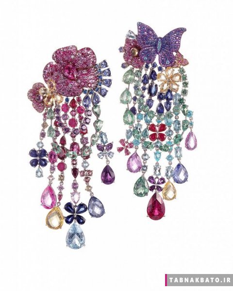 یاقوت‌های رنگی در جواهرات معروف‌ترین برندهای جهان