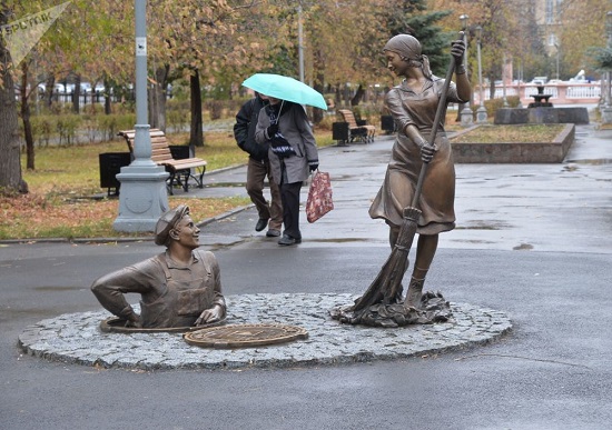 عجیب‌ترین مجسمه‌های روسیه