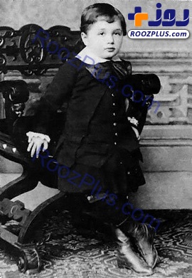 عکس قدیمی و دیده نشده از بچگی آلبر انیشتین
