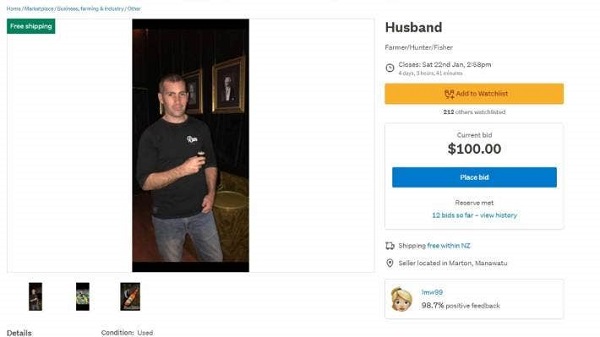 زنی که شوهرش را با قیمت پایه ۲۵ دلار حراج کرد!