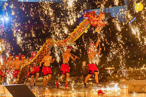 سال نو چینی در سایه کرونا به روایت تصویر