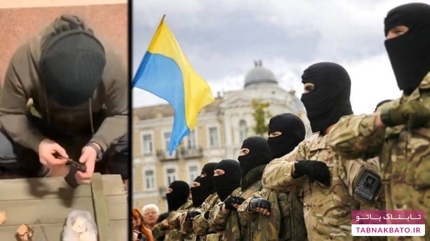 اقدام نئونازی‌های اوکراین علیه مبارزان مسلمان