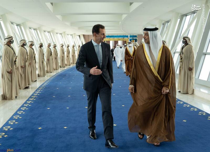 سفر بشار اسد به امارات