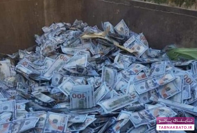 هزاران دلار در سطل زباله‌های لبنان