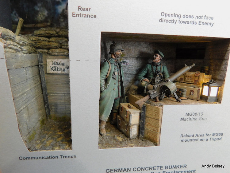 مدل‌های کوچکی که یک هنرمند از سنگر‌های جنگ جهانی اول ساخته و پیچیدگی و سختی تحمل آن‌ها توسط سربازان را نشان می‌دهدمدل‌های کوچکی از جنگ جتنی اولمدل‌های کوچکی از سنگر‌های جنگ جهانی اول