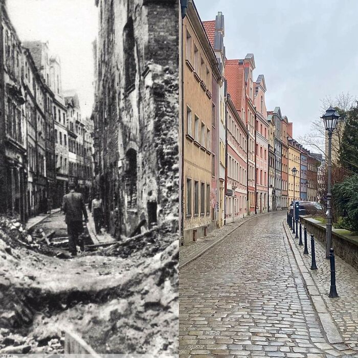 مقایسه عکس‌های قدیمی و جدید مکان‌های آشنا که نشان می‌دهند زمان چقدر روی همه چیز تأثیر گذاشته