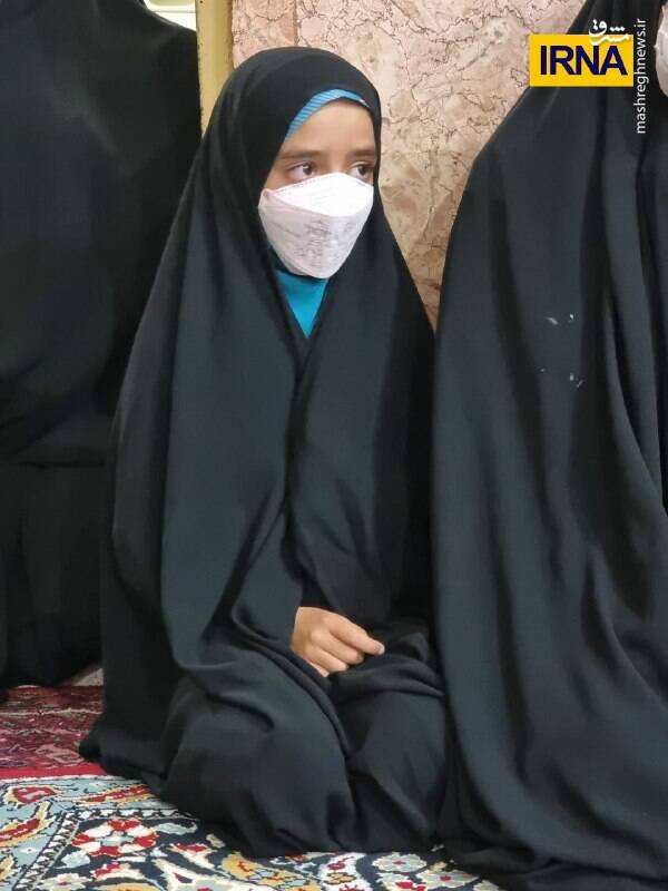 دختر ۸ ساله شهید حجت‌الاسلام اصلانی