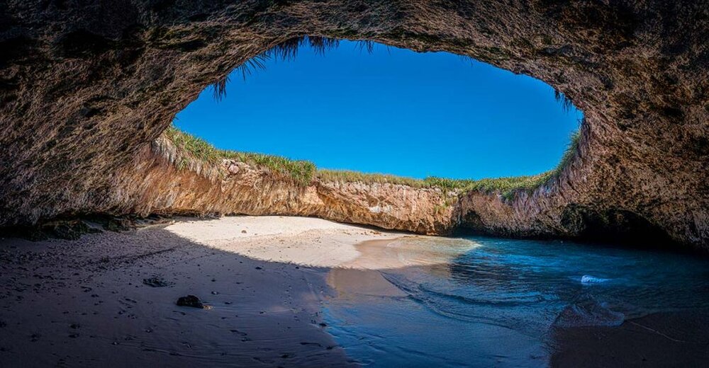 تصاویر دیدنی از ساحل مخفی ماریتا در مکزیک(برترینها)