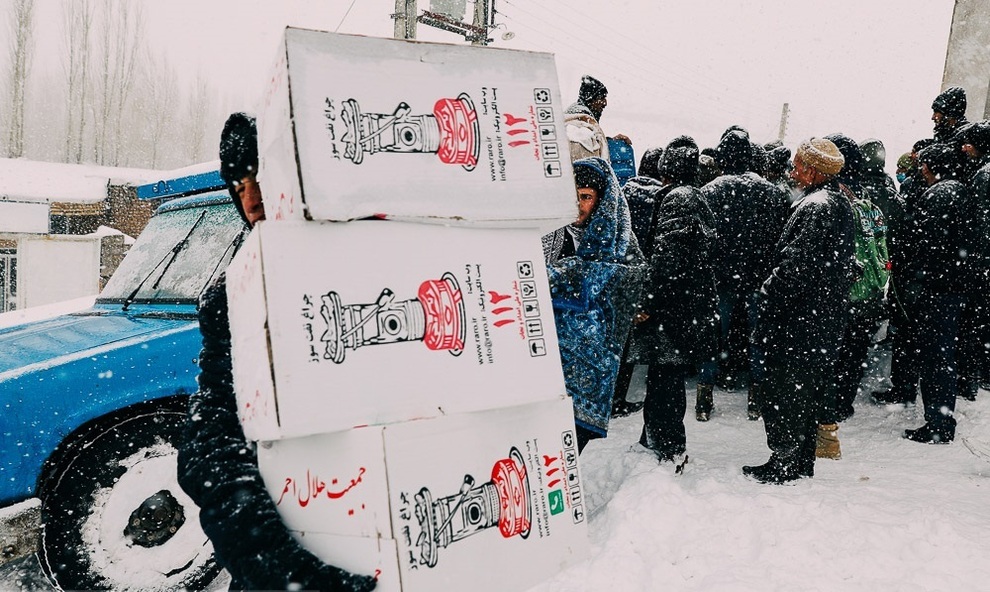 تصاویری از روستا‌های صعب‌العبور زلزله‌زده در برف(برترین ها)