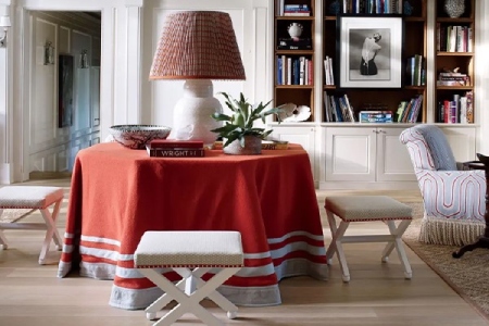 چه مدل رومیزی برای میز گرد مناسب است؟(بیتوته)