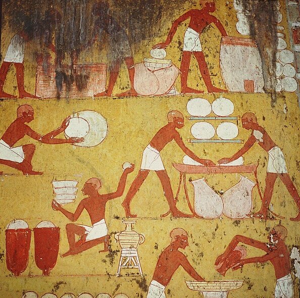 غذای متفاوت نجیب‌زادگان و فراعنه‌ مصر