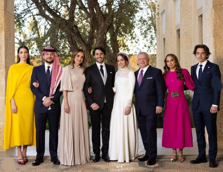 عروسی باشکوه پرنسس ایمان دختر ملک عبدالله پادشاه اردن و ملکه رانیا