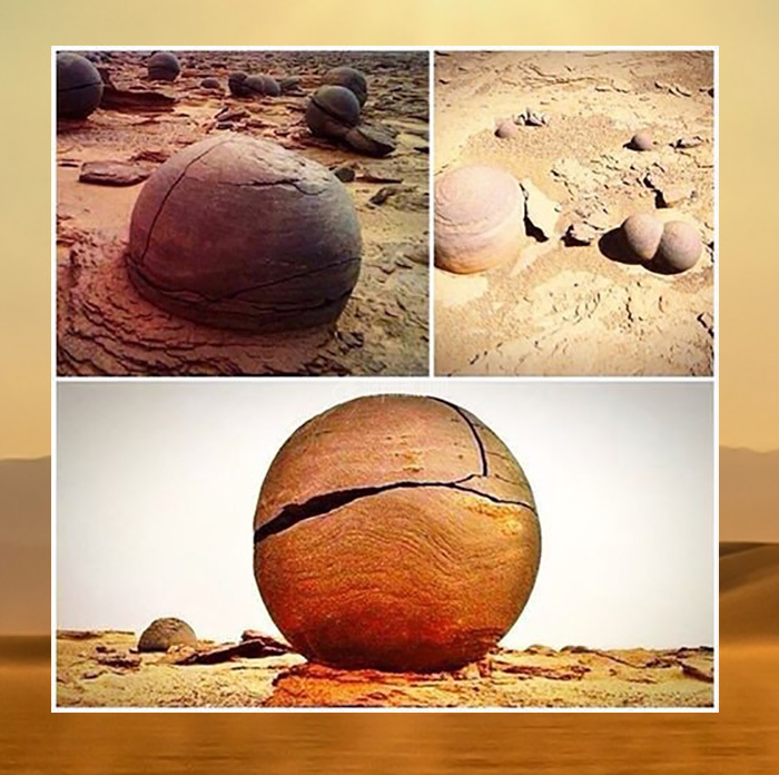 رمز و راز سنگ های زنده در صحرای لیبی