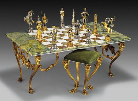 جدیدترین مدل های میز شطرنج