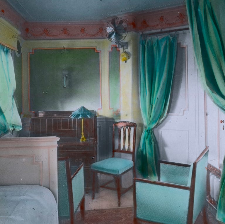عکس های کمیاب تایتانیک؛ از اتاق خواب درجه یک تا غذاخوری درجه سه