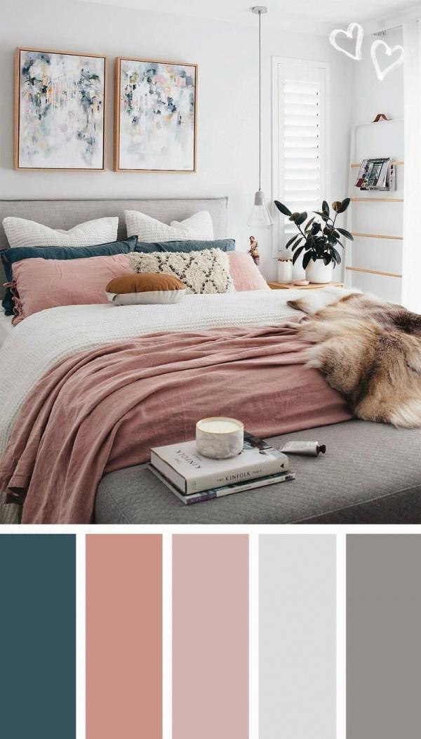 ایده های رنگ اتاق خواب: کدام رنگ را انتخاب کنید؟