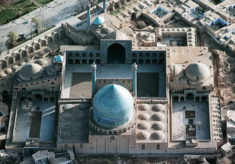 نمایی متفاوت از مسجد امام اصفهان