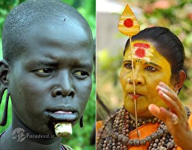 عجیب‌ترین رسوم قبیله‌ای در جهان