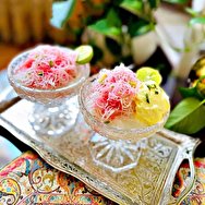 طرز تهیه فالوده شیرازی در خانه