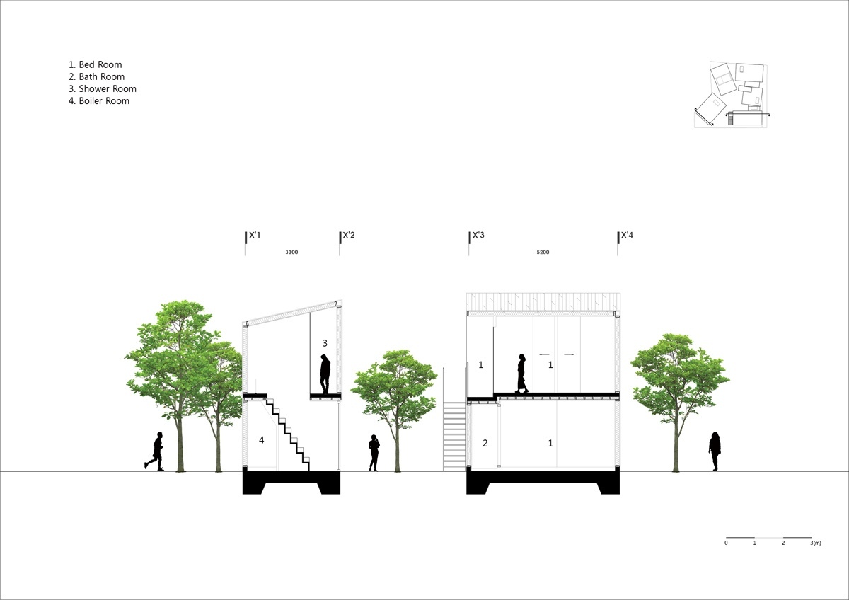 خانه مجزا در زمینی به مساحت ۱۳۷ متر مربع به روش مهندسی کره جنوبی (خبرفوری)