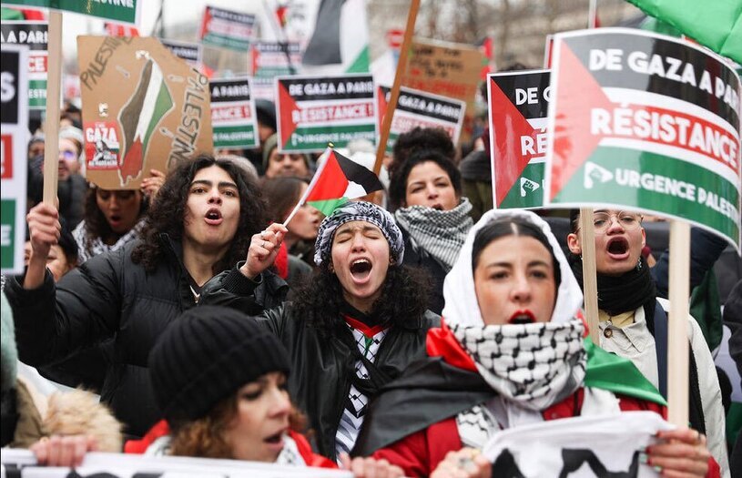 تظاهرات جهانی در همبستگی با فلسطین (عصرایران)