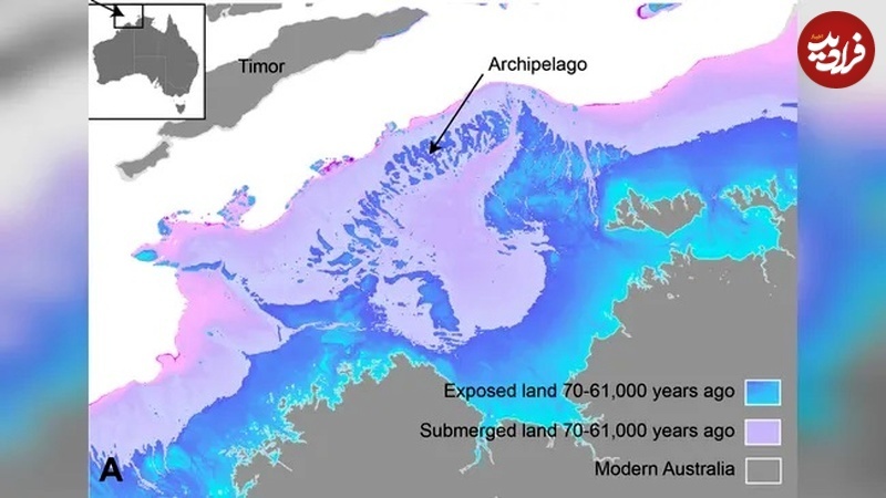 قاره غرق‌شده‌ای که ۷۰هزار سال پیش محل زندگی بود