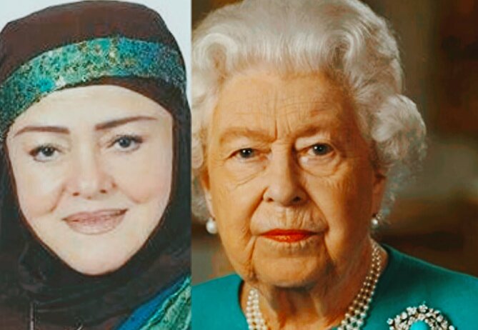 مجری زن مسلمانی که ملکه الیزابت را عصبانی کرد